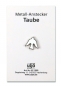 Preview: Metall-Anstecker "Taube" - auf Karte