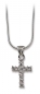 Preview: Halskette mit Anhänger "Kreuz" - 925er Sterlingsilber