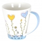 Preview: Jumbo-Tasse "Herzblumen"