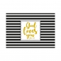 Preview: Postkarte "God loves you" - Konfirmation