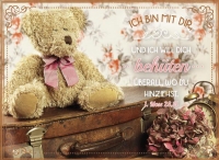 Magnet "Ich bin mit dir und ich will dich behüten überall, wo du