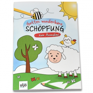 Malheft "Gottes wunderbare Schöpfung"