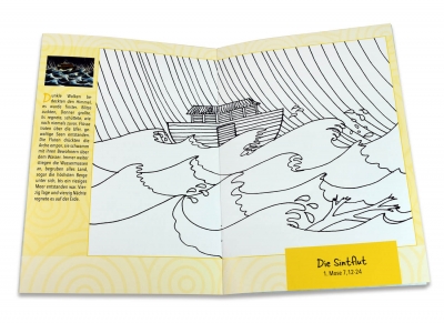 Preview: Mal- und Leseheft "Die Bibelgeschichte Arche Noah"