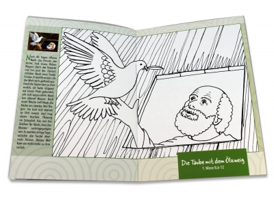 Preview: Mal- und Leseheft "Die Bibelgeschichte Arche Noah"
