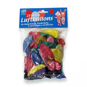 Preview: Luftballons im Mettalic-Look - 25er Pack
