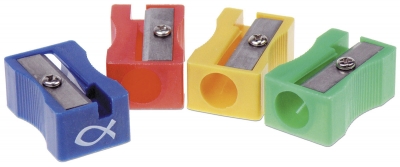 Anspitzer "Fisch" (4er Packung)