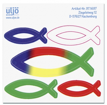 Aufkleber-Set "Fische"