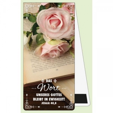 Magnetlesezeichen "Das Wort unseres Gottes bleibt in Ewigkeit"