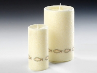 Kerze "Fisch-Design"