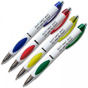 Kugelschreiber "Gott liebt dich so wie du bist"