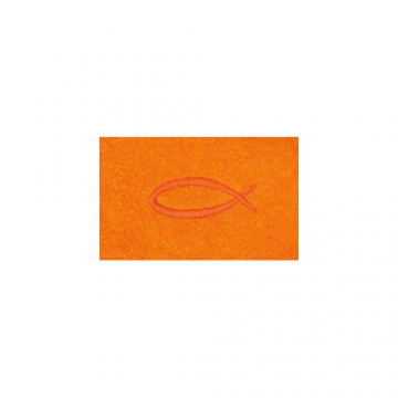 Handtuch "Fisch" - Orange