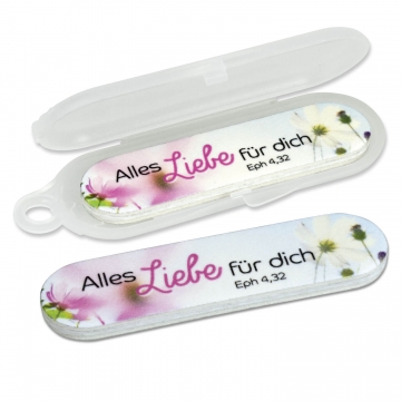 Nagelfeile - Liebe "Alles Liebe für dich"