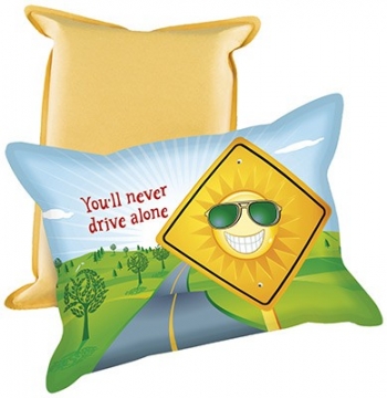 Microfaser-Scheibenschwamm "You'll never drive alone"