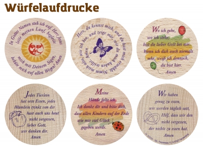 Preview: Gebetswürfel "Kindergebete"
