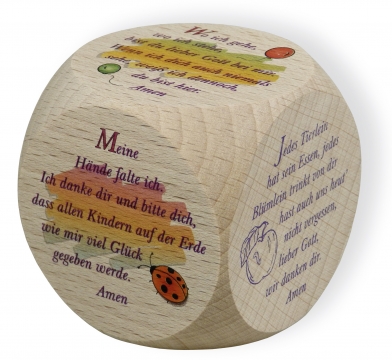 Gebetswürfel "Kindergebete"
