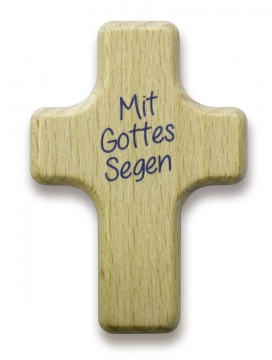 Handkreuz "Mit Gottes Segen"
