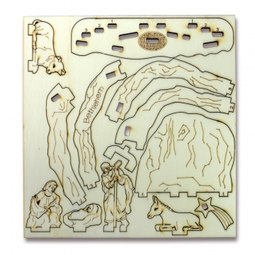 Preview: 3D-Krippe - Bethlehem
