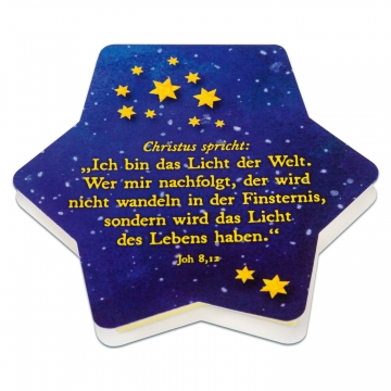 Haftnotizblock "Stern "