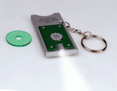 Preview: Schlüsselanhänger "Ihr seid das Licht der Welt"