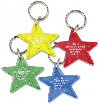 Schlüsselanhänger "Stern"
