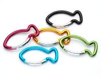 Schlüsselanhänger "Fisch-Carabiner"