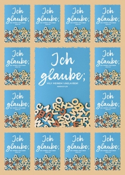 Postkartenserie "Ich glaube: hilf meinem Unglauben!" Motiv Grafik (4er Pack)