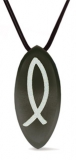 Collier aus Edelstahl "Ichthys"