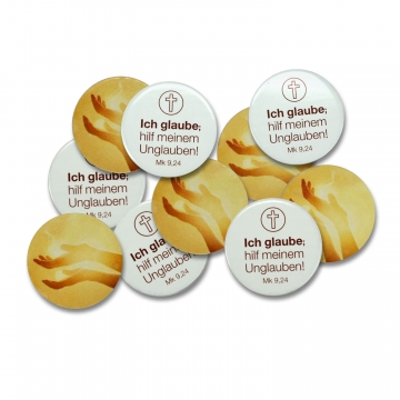 Einkaufswagenchips "Ich glaube; hilf meinem Unglauben! - Mk. 9,24 "