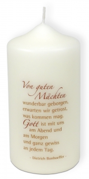 Kerze - Dietrich Bonhoeffer