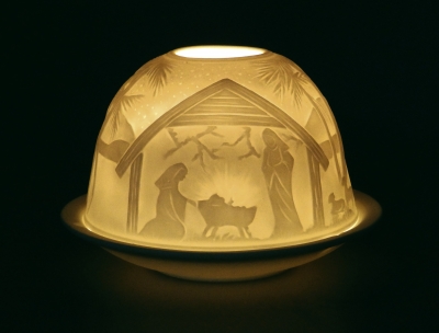 Windlicht "Krippe"
