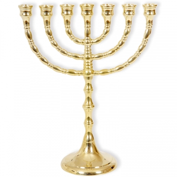 Menorah-goldfarben