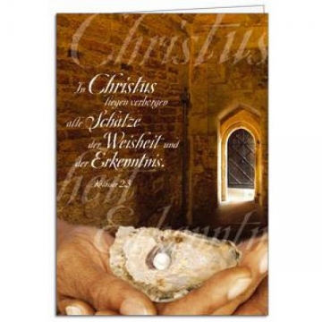 Faltkarte "In Christus liegen verborgen..."
