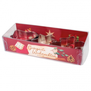 Ausstechförmchen Set "Engel, Glocke, Stern"