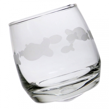 Preview: Wackelglas "Fische"