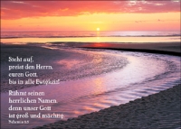 Postkartenserie "Steht auf, preist den Herrn"