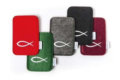 Handytasche "Fisch" - aus Filz