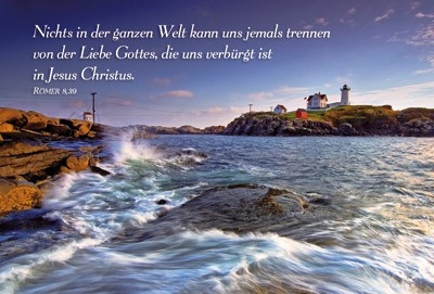 Faltkarte "Nichts in der ganzen Welt kann uns jemals trennen,...