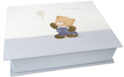 Preview: Geschenkset Baby "Made in Heaven" - hellblau