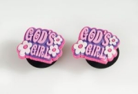 Charms "God`s Girl" - 2er Set
