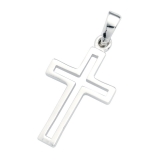 Anhänger "Kreuz" - ausgestanzt Sterlingsilber
