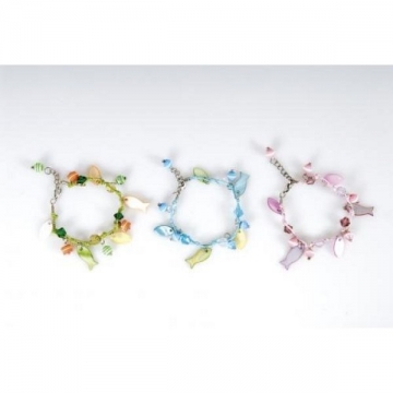 Armband "Fische" -Schmucksteine