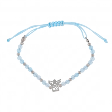 Echtstein-Armband "Engel"