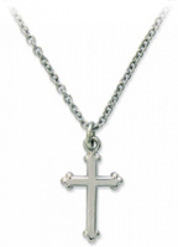 Halskette "Kreuz" - Edelstahl