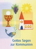 Faltkarte "Gottes Segen zur Kommunion" - Kirche