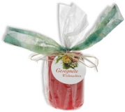 Rustica-Kerze "Gesegnete Weihnachten"