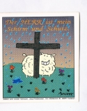 Aufkleber-Der Herr ist mein Schirm und mein Schutz