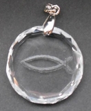 Kettenanhänger "Acryl-Glas-Fisch"