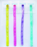 Armband "W.W.J.D" - Pastelfarben