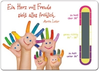 Bade-Thermometer "Ein Herz voll Freude"