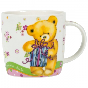 Kindertasse "Bär" mit Metallbox
